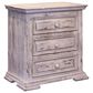 Fallridge Terra White 4 Piece Queen Bedroom Set in Vintage White, , large