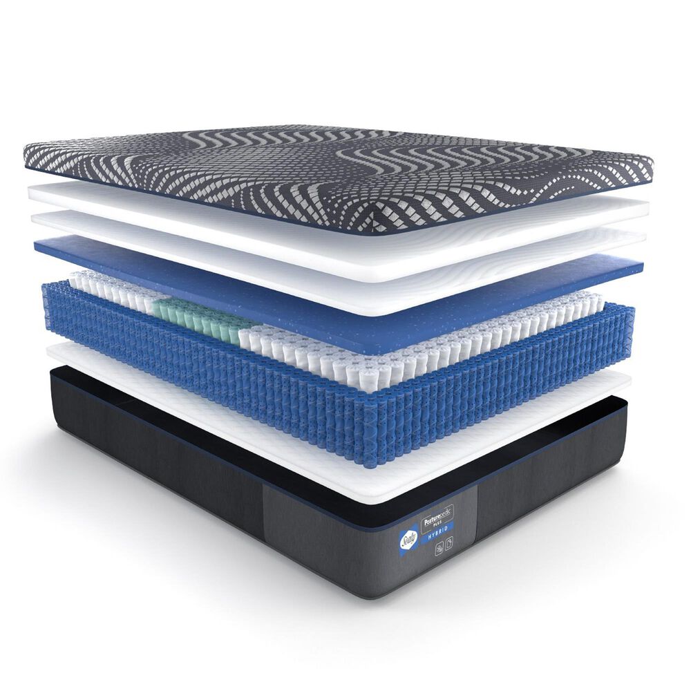 Sealy Posturepedic Plus Hybrid High Point Plush Queen Mattress, , large