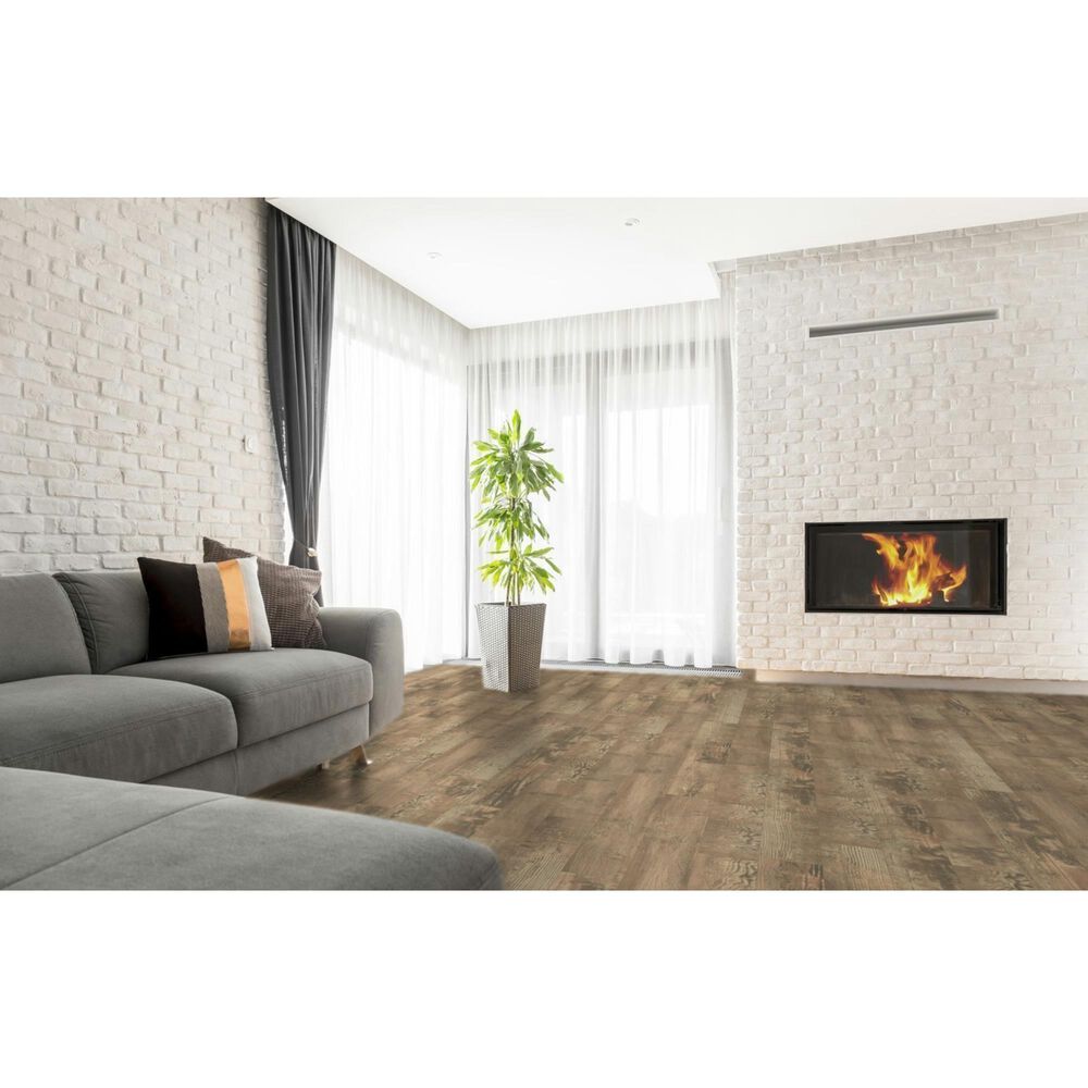 Cali Flooring Trestles Weathered Ledge 7" x 48" Luxury Vinyl Plank, , large