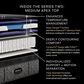 Beautyrest Black Hybrid Series 2 Medium Apex Top Full Mattress, , large