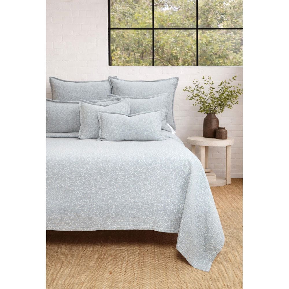 Pom Pom At Home Malibu 28" x 36" Big Pillow with Insert in Light Blue, , large