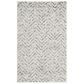 Safavieh Adirondack ADR104N-3 3" x 5" Ivory/Charcoal Area Rug, , large