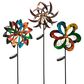 The Gerson Company 43" Solar Wind Spinners (Set of 3), , large