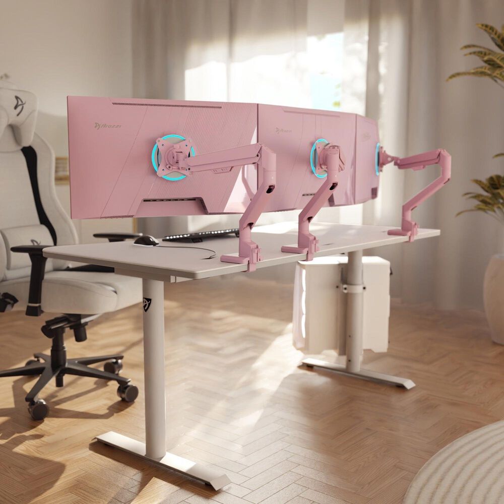 Arozzi Nova 27&quot; IPS 180Hz Gaming Monitor in Pink, , large