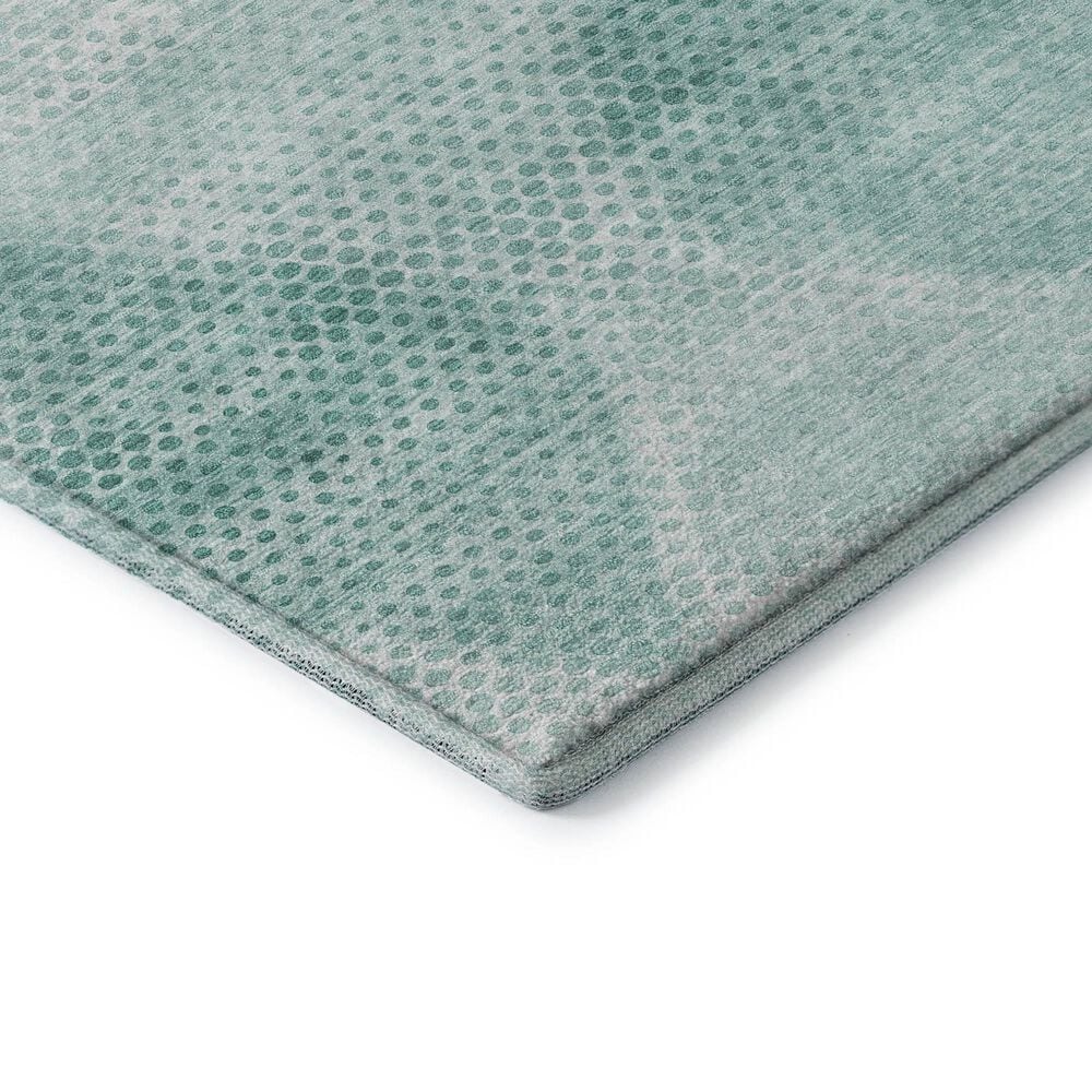 Dalyn Rug Company Trevi TV4 2&#39;3&quot; x 7&#39;6&quot; Teal Runner, , large
