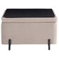 Lifestyle Solutions Kona Large Storage Ottoman in Taupe, , large