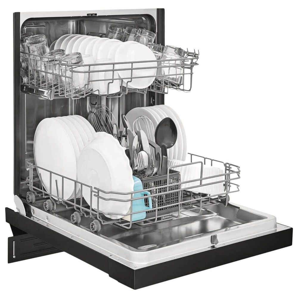 Frigidaire 24&quot; Built-In Dishwasher with Heated Drying System in Black, , large