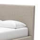 Ashley Cielden Queen Upholstered Platform Bed with Roll Slats in Tan, , large