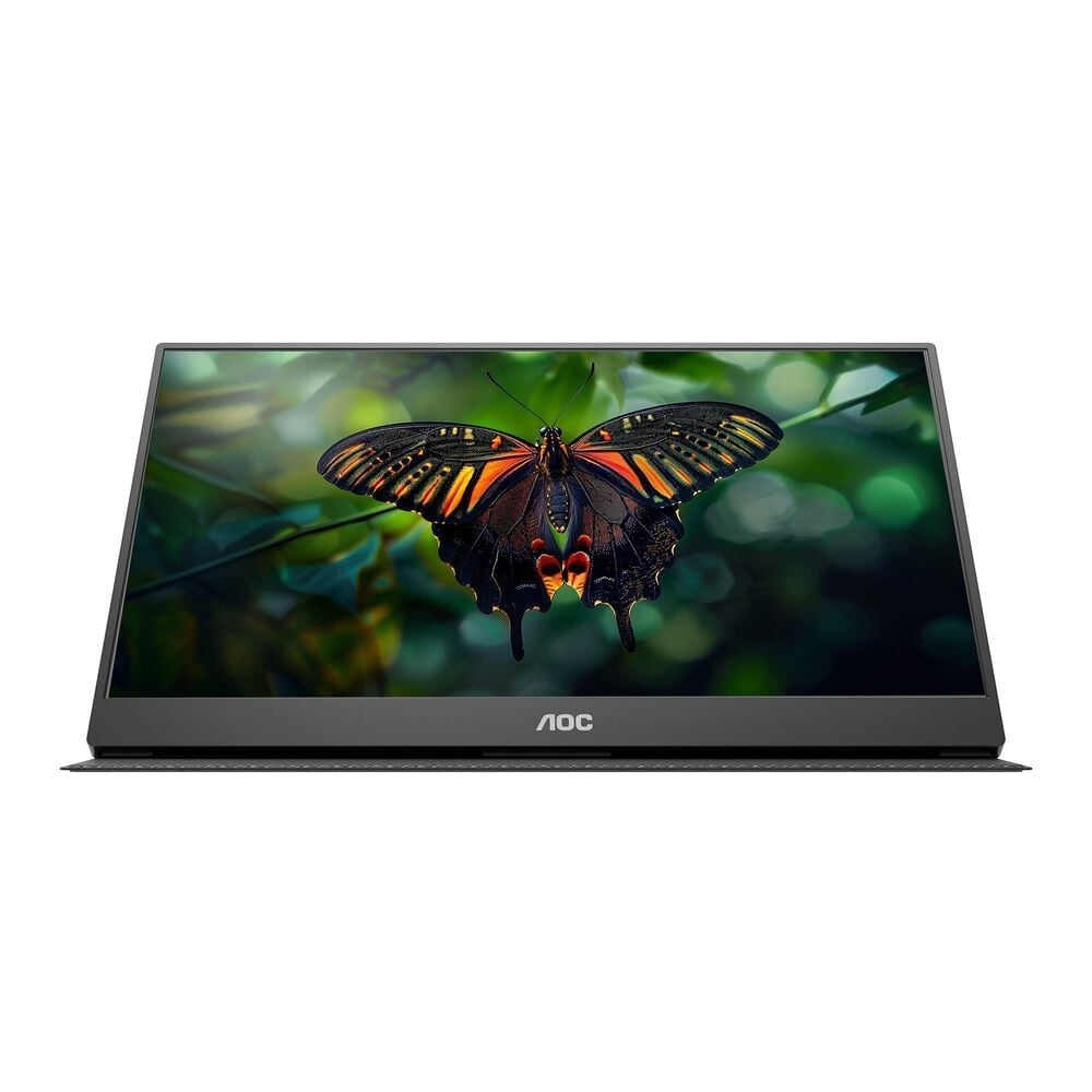 AOC 15.6&quot; Full HD IPS LED Portable Monitor in Black, , large