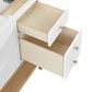 37B Isadore 48" Single Bathroom Vanity Cabinet in Bright White and White Composite Stone Top and Backsplash, , large
