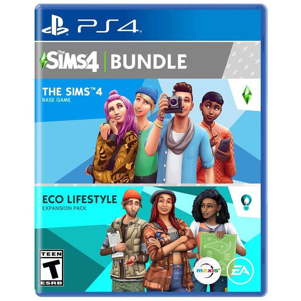 The Sims 4 Plus Eco Lifestyle Bundle - PlayStation 4, , large