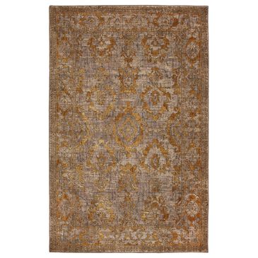 Karastan Cosmopolitan Amur 91510-90116 9"6" x 12"11" Smokey Gray Area Rug, , large