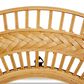 Maple and Jade 36" Round Wall Mirror in Matte Brown, , large
