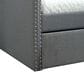 Crown Mark Loretta Daybed with Trundle in Gray without Mattresses, , large