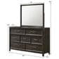 Crown Mark Ethel Dresser and Mirror, , large