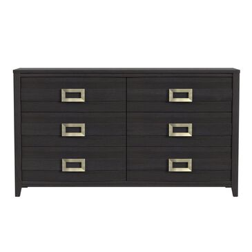 Mayberry Hill Tobias 6-Drawer Dresser Only in Black, , large