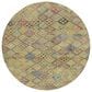 Dalyn Rug Company Solace SL6 8" Round Gold Area Rug, , large