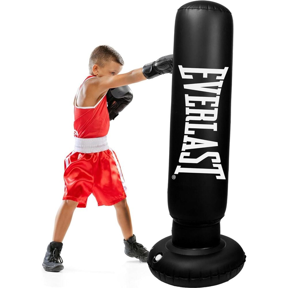 Everlast Inflatable Boxing Bag in Black, , large