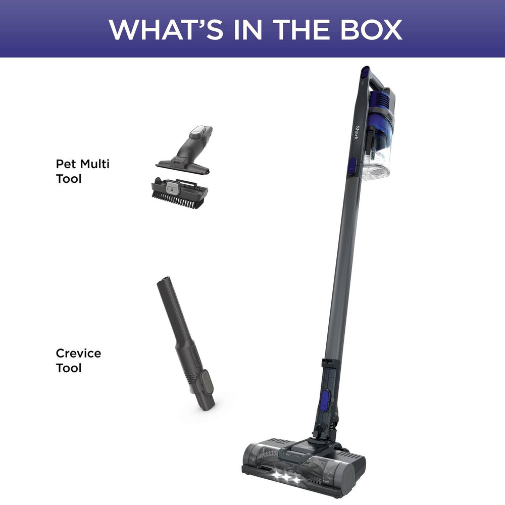 Shark Pet Pro Cordless Stick Vacuum with Self-Cleaning Brushroll in Grey, , large