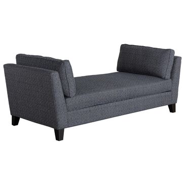 Jonathan Louis Seth Daybed in Farina Navy Blue with Mocha Finish Legs, , large