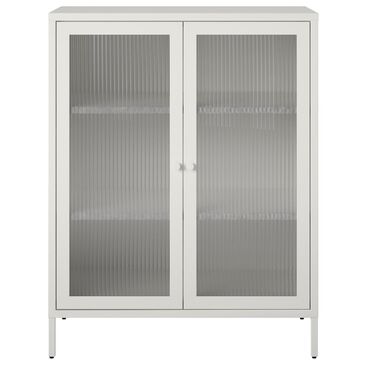 DHP Autumn Avenue 3-Shelf Storage Cabinet in White, , large