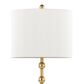 LumiSource Malibu Table Lamp with Off-White Shade in Gold (Set of 2), , large