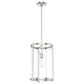Hunter Astwood 1-Light Pendant in Polished Nickel, , large
