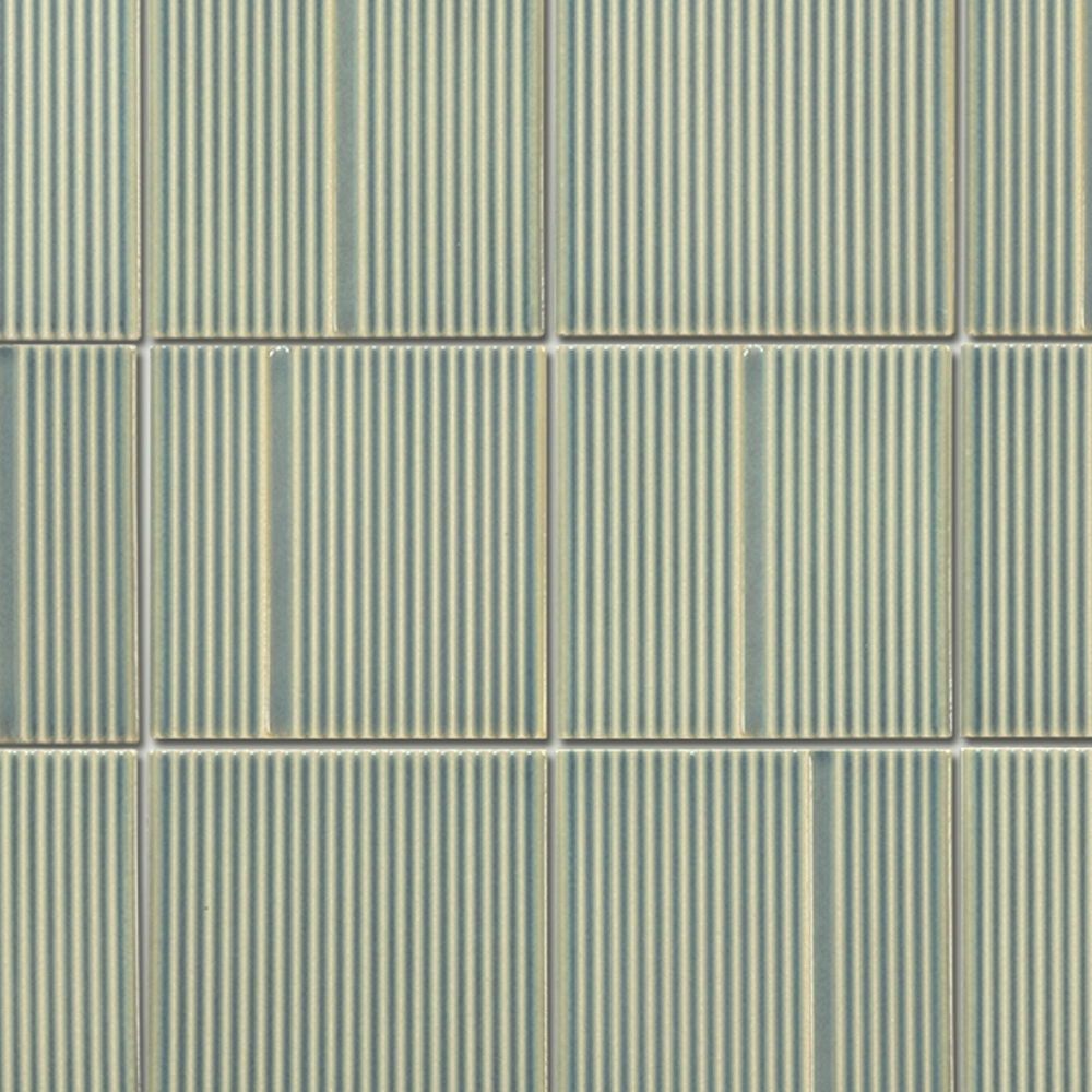 Emser Kanji Mori 4" x 4" Square on 12" x 16" Glossy Porcelain Tile, , large