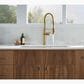 Kohler Crue Semi Professional Pull Down Kitchen Sink Faucet in Moderne Brass, , large