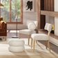 Jennifer Taylor Home Louise Side Chair with Travertine Beige Cushion in White Washed and Natural (Set of 2), , large