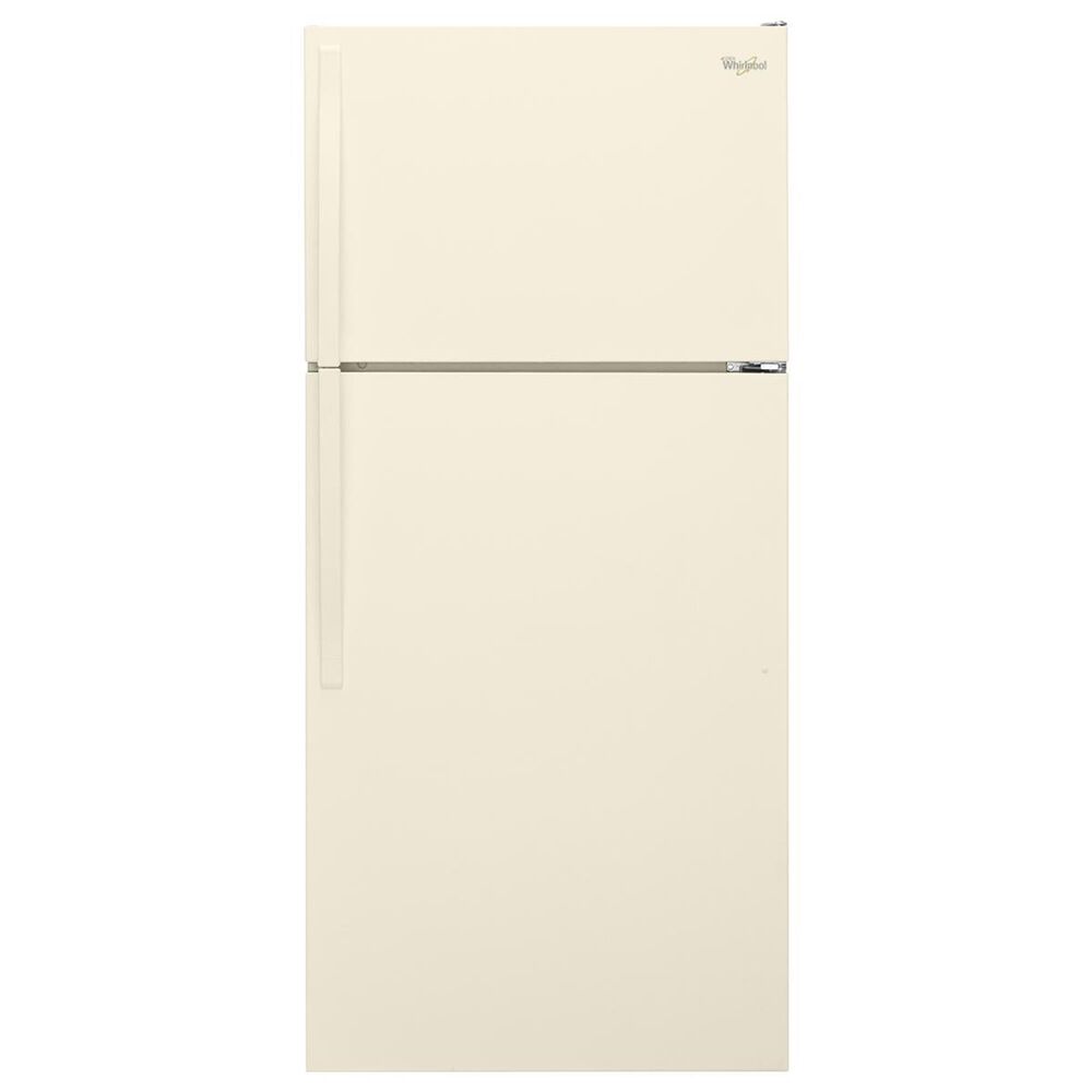 Whirlpool 16 Cu. Ft. 28" Top-Freezer Refrigerator with Improved Design in Bisque, , large