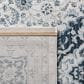 Safavieh Isabella 6"7" Square Cream and Dark Blue Area Rug, , large