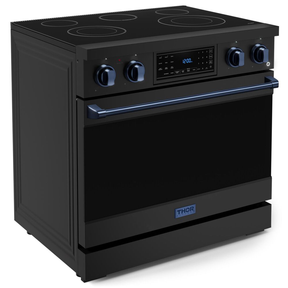 THOR KITCHEN 3-Piece Kitchen Package with 17.5 Cu. Ft. French-Door Refrigerator in Black and Navy Blue, , large