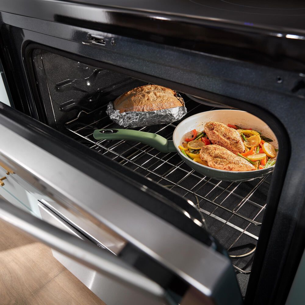 Whirlpool 5.3 Cu. Ft. Electric Range with Self-Cleaning in Stainless Steel, , large