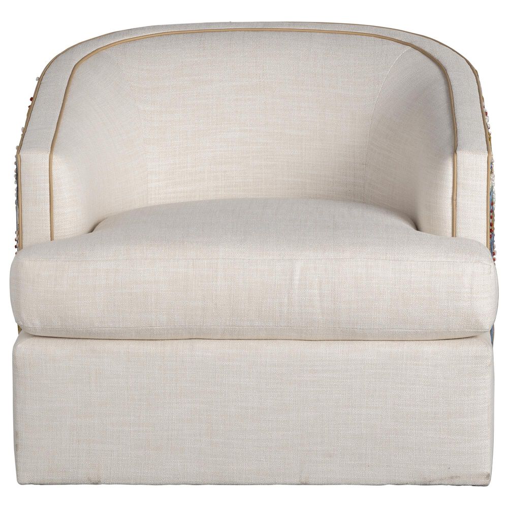 Massoud Bardot Swivel Chair in Archetype Bisque | Shop NFM