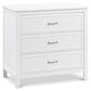 DaVinci Charlie 3 Drawer Dresser in White, , large