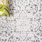 Safavieh Cabana CBN656A 3" x 5" Ivory and Grey Indoor/Outdoor Area Performance Rug, , large