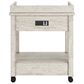 Ashley Carynhurst 3-Piece Office Desk Set in Whitewash, , large