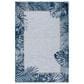Safavieh Cabana CBN453N 8" x 10" Ivory and Navy Indoor/Outdoor Area Performance Rug, , large