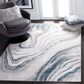 Safavieh Orchard ORC637 5"5" x 7"7" Grey and Blue Area Rug, , large