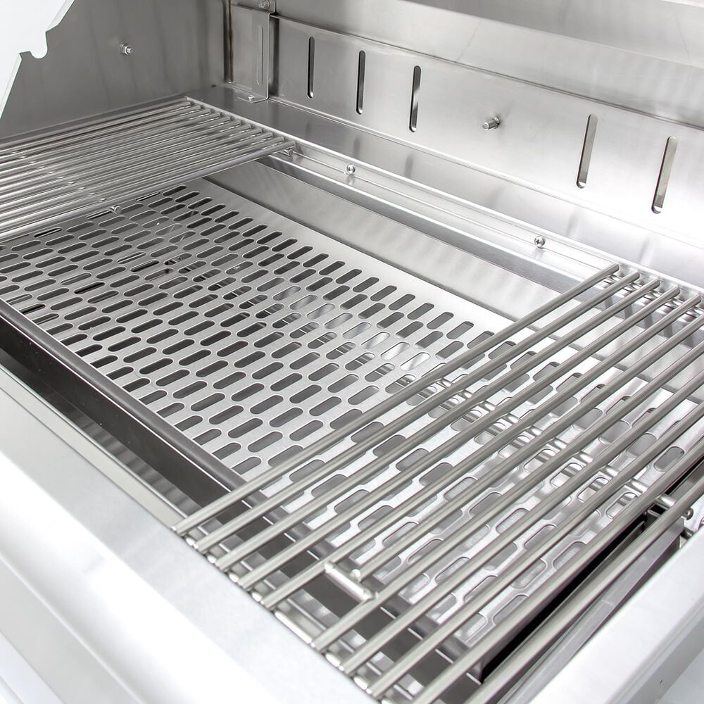 Blaze 32&quot; Professional Charcoal Grill in Stainless Steel, , large