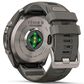 Garmin fenix 9 Pro inReach Solar Smartwatch 51mm Titanium with Pebble Gray and Silver Gray Silicone Band, , large