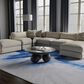 Feizy Rugs Kawai 8" x 10" Blue Area Rug, , large