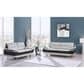 Global Furniture USA End Table in White and Grey, , large
