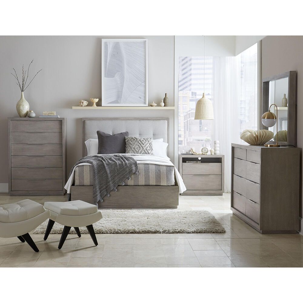 Urban Home Oxford Queen Platform in Gray Mineral, , large