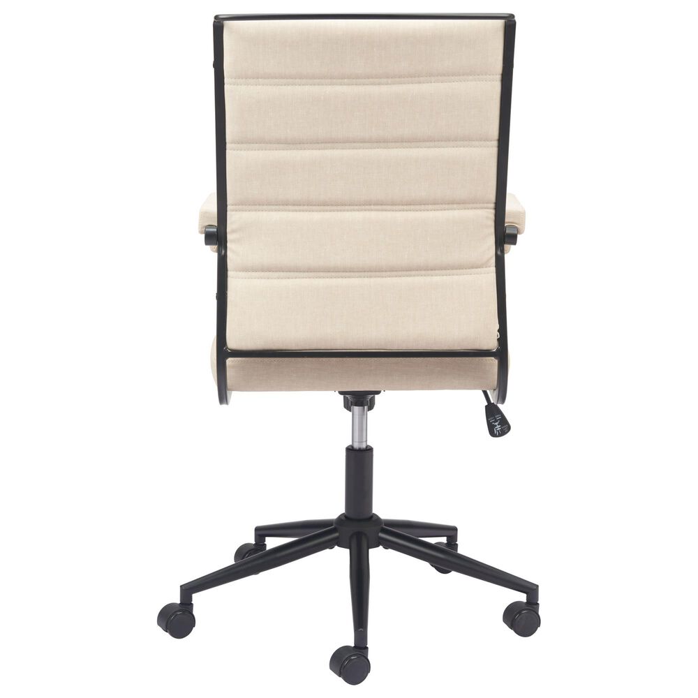 Zuo Modern Auction Office Chair in Black, , large