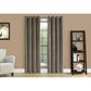 Monarch Specialties 52" x 84" Curtain Panel in Taupe (Set of 2), , large