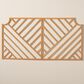 Baxton Studio Giza Queen Slat Headboard in Natural Brown, , large