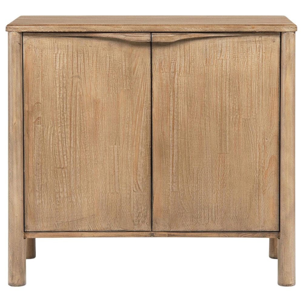 Jennifer Taylor Home Nolan 38" 2-Door Accent Cabinet in Antique Natural Brown, , large