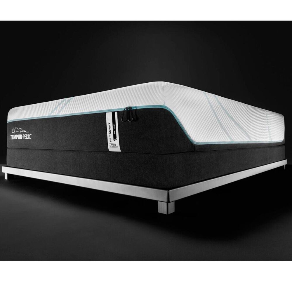 Tempur-Pedic TEMPUR-PROADAPT Medium Hybrid King Mattress with Low Profile Box Spring, , large